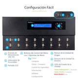 StarTech.com Clonador Autónomo 1:15 para Memorias USB - Copiador de Unidades de Memoria USB - Copia Sector por Sector de