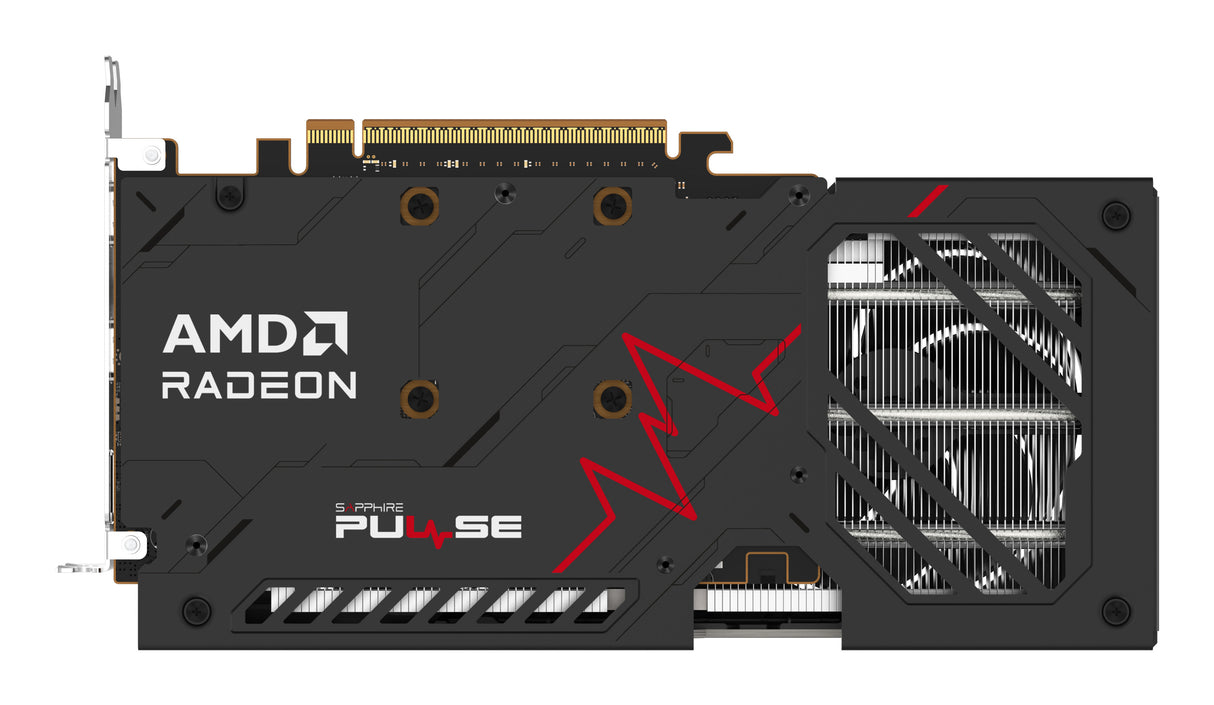 Sapphire PULSE AMD Radeon RX 9060 XT 8GB GPU GDDR6, 128 Bit, 7680 x 4320 Pixeles, PCI Express x16 5.0