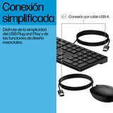 HP Teclado y ratón con cables Desktop 320MK