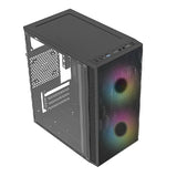 Acteck Fuji GC47 Mini Tower Negro 500 W, Micro ATX, Mini-ATX, Metal, AC-935838