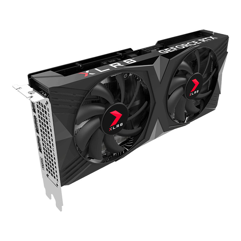 PNY GeForce RTX 4060 Ti XLR8 Gaming VERTO Overclocked Dual Fan DLSS 3 NVIDIA 16 GB GDDR6, 128 Bit, 7680 x 4320 Pixeles, 