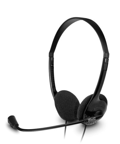 Klip Xtreme KSH-290 audífono y auriculare Auriculares Diadema Llamadas/Música Negro, 20 - 20000 Hz