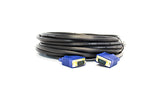 Vorago CAB-205 cable VGA 10 m VGA (D-Sub) Negro, Azul