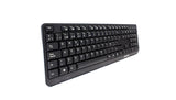 Vorago KB-102 teclado Universal USB Español Negro