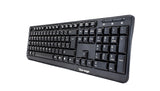 Vorago KB-102 teclado Universal USB Español Negro