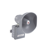 Altavoz amplificado  SelecTone® de 15 W, para ubicaciones peligrosas Aprobado por CSFM y listado UL y cUL , 120 Vca, gris