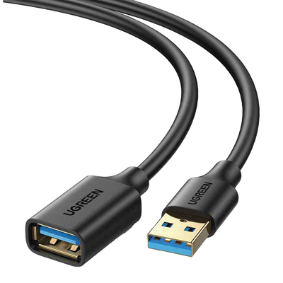 30127 - Ugreen 30127 cable USB USB 3.2 Gen 1 (3.1 Gen 1) 3 m USB A Negro