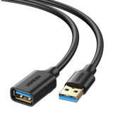 30127 - Ugreen 30127 cable USB USB 3.2 Gen 1 (3.1 Gen 1) 3 m USB A Negro