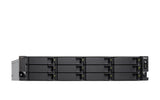 QNAP TS-h1886XU-RP R2 NAS Bastidor (2U) Intel® Xeon® D D-1622 32 GB DDR4 0 TB QuTS hero Negro