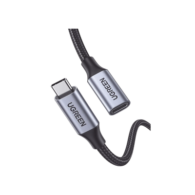 Ugreen USB-C 3.1 Extension Cable cable USB USB 3.2 Gen 2 (3.1 Gen 2) 1 m USB C 10 Gbit/s Negro, Gris