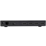 StarTech.com VS421HD4KA Conmutadores de vídeo HDMI 4 Negro