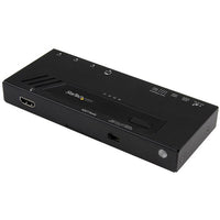 StarTech.com VS421HD4KA Conmutadores de vídeo HDMI 4 Negro