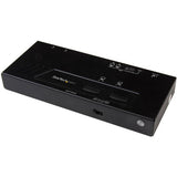 StarTech.com VS222HD4K Conmutadores de vídeo HDMI 1.4 Negro