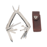 Navaja Victorinox Multiherramienta  Spirit X con 24 Funciones, Incluye Funda de Piel