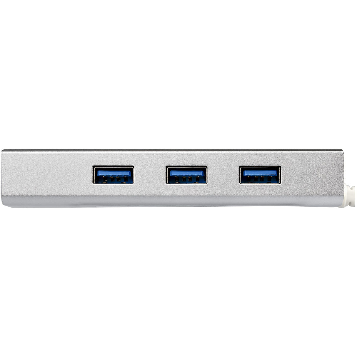 StarTech.com Hub Ladrón USB 3.0 de 3 Puertos con Adaptador de Red Ethernet Gigabit - Hub Concentrador USB-A - Alimentado por el Bus - 5Gbps - Hub USB Portátil - Carcasa Resistente tarjetas de red Alámbrico USB Ethernet 1
