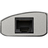 StarTech.com Hub Ladrón USB 3.0 de 3 Puertos con Adaptador de Red Ethernet Gigabit - Hub Concentrador USB-A - Alimentado por el Bus - 5Gbps - Hub USB Portátil - Carcasa Resistente tarjetas de red Alámbrico USB Ethernet 1