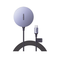 Ugreen 3023330233 Smartphone Gris USB Cargador inalámbrico Carga rápida Interior
