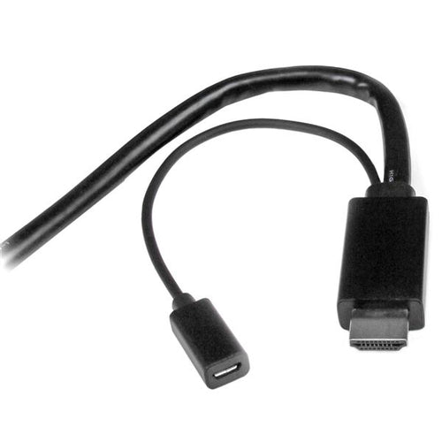 StarTech.com Cable Conversor HDMI, DisplayPort o Mini DisplayPort a HDMI de 2m - Adaptador DP y Mini DP Adaptadores de c