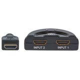 Manhattan Switch HDMI de dos puertos divisores de vídeo HDMI 2x HDMI 1.3b 2