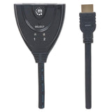 Manhattan Switch HDMI de dos puertos divisores de vídeo HDMI 2x HDMI 1.3b 2