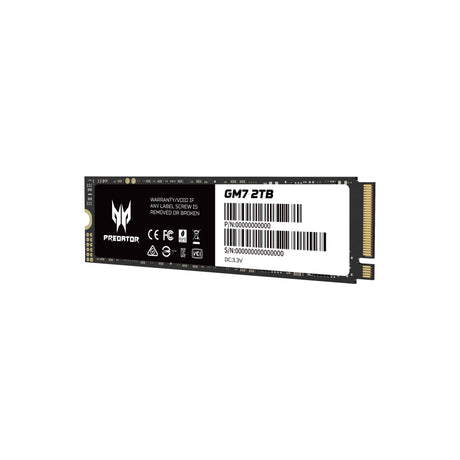 Predator GM7-2TB M.2 PCI Express 4.0 NVMe, 7200 MB/s, BL.9BWWR.119 | Unidades internas de estado sólido