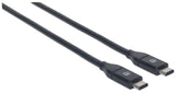 Manhattan Cable para Dispositivos USB-C de SúperVelocidad+ Cable USB 3.2 Gen 2 (3.1 Gen 2) USB C USB C Macho/Macho