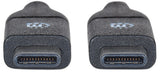 Manhattan Cable para Dispositivos USB-C de SúperVelocidad+ Cable USB 3.2 Gen 2 (3.1 Gen 2) USB C USB C Macho/Macho