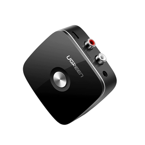 Ugreen 30445 transmisor de audio inalámbrico 3,5 mm 10 m Negro