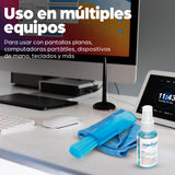 Manhattan Mini Equipo de Limpieza para LCD kits de limpieza para equipos LCD/TFT/Plasma 60 ml Microfibra -10 - 50 °C