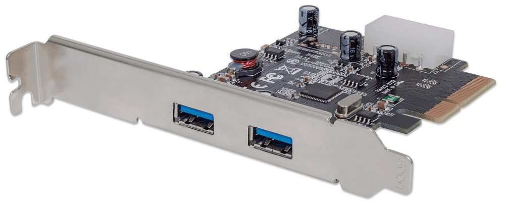 Manhattan Tarjeta PCI Express USB 3.1 de Super Alta Velocidad+