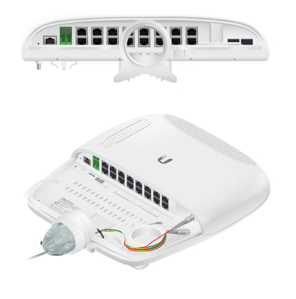 Ubiquiti EP-S16 switch L2/L3 Gigabit Ethernet (10/100/1000) Energía sobre Ethernet (PoE) Blanco