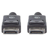 307093 - Manhattan 4K@60Hz Cable DisplayPort Cable Derecho Derecho Níquel 1.2