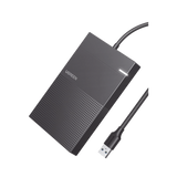 Ugreen 30719 caja para disco duro externo Caja externa para unidad de estado sólido (SSD) Negro 2.5"