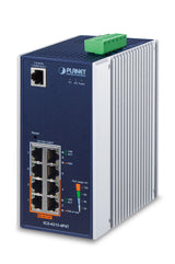 PLANET IGS-4215-4P4T switch Gestionado L2/L4 Gigabit Ethernet (10/100/1000) Energía sobre Ethernet (PoE) Azul, Blanco