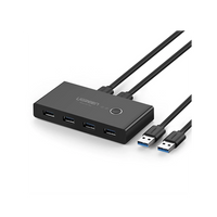 Ugreen 30768 hub de interfaz USB 3.2 Gen 1 (3.1 Gen 1) Type-A 5000 Mbit/s Negro