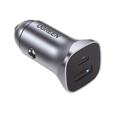 Ugreen 30780 cargador de dispositivo móvil Universal Negro Encendedor de cigarrillos Carga rápida Auto
