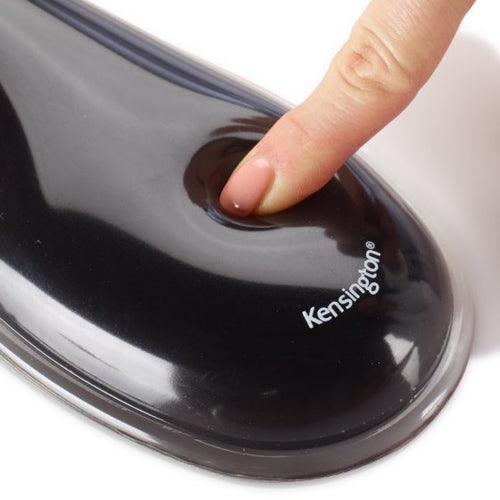 Kensington Mouse Pad DuoGel Azul Alfombrillas para ratón Negro, Azul Monocromo 38,1 mm