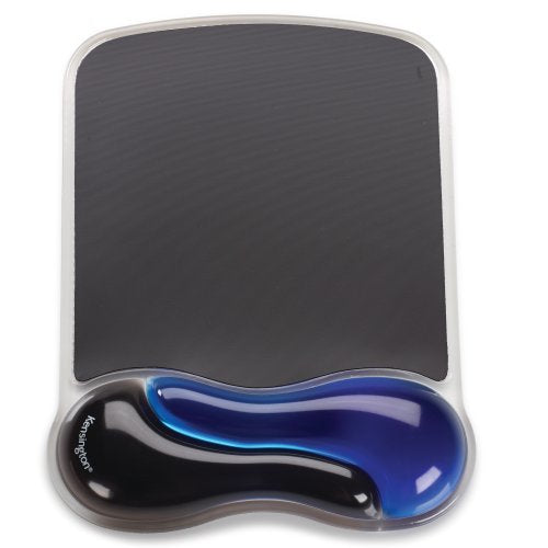 Kensington Mouse Pad DuoGel Azul Ratón Monocromo Gel Si Negro, Azul