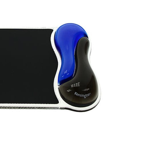 Kensington Mouse Pad DuoGel Azul Ratón Monocromo Gel Si Negro, Azul