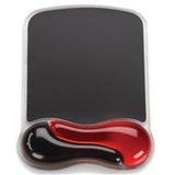 Kensington Mouse Pad DuoGel – Rojo Alfombrillas para ratón Negro, Rojo Monocromo 1 pieza(s)