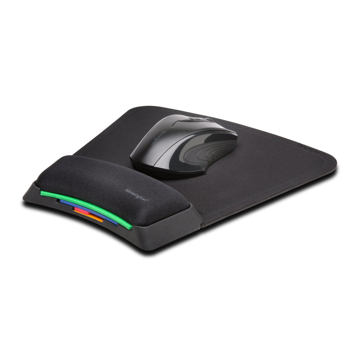 Kensington Mouse Pad SmartFit® Ratón Monocromo Si Negro 27,9 mm