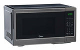 Midea MMDDG11S2SS microondas Gris Solo microondas Mostrador 30 L, Pantalla incorporada, LCD, Botones