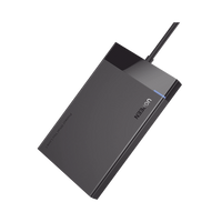 Ugreen 30847 caja para disco duro externo Carcasa de disco duro/SSD Negro 2.5"