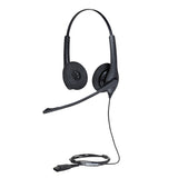 Jabra Biz 1500 Auriculares Alámbrico Diadema Oficina/Centro de llamadas Negro