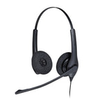 Jabra Biz 1500 Auriculares Alámbrico Diadema Oficina/Centro de llamadas Negro