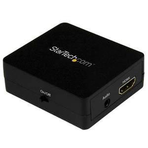 StarTech.com Extractor de Audio HDMI - 1080p Convertidores de señal de vídeo CE, FCC 1920 x 1080 Pixeles 480p, 720p, 108