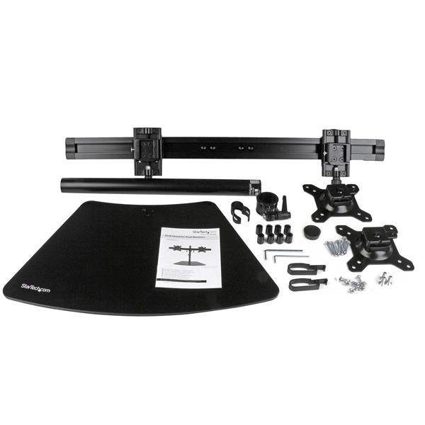 StarTech.com Soporte para Dos Monitores Monitor Negro