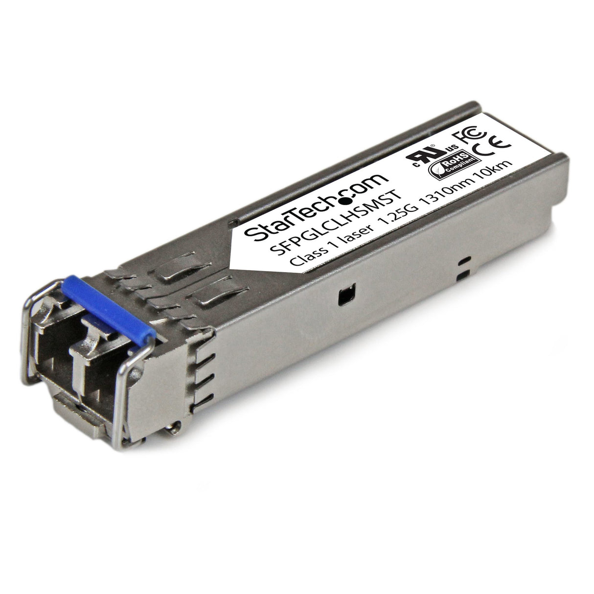 StarTech.com Módulo Transceptor SFP Compatible con el Modelo GLC-LH-SM de Cisco - 1000BASE-LX / LH - SFP Ethernet Gigabit de 1Gb - LC - 10km - 1310nm - Cisco IE3400, IE3300, IE3200 módulos de red del transceptor LH, LX 1250 Mbit/s SFP Si