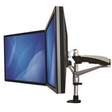 StarTech.com Soporte para Dos Monitores con Brazos Móviles - Apilable Soportes para monitores 2 76,2 cm Si
