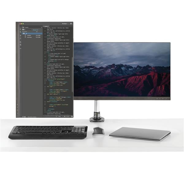 StarTech.com Soporte para Dos Monitores con Brazos Móviles - Apilable Soportes para monitores 2 76,2 cm Si
